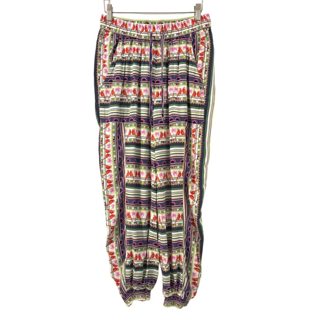 Mara Hoffman Printed Drawstring Pants Multicolor … - image 3